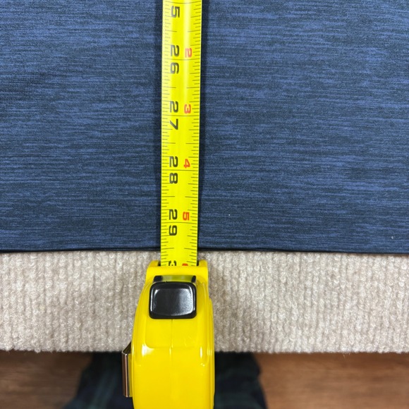 Lululemon Navy Metal Vent Tech Lightweight Quarter Zip Men's Size XXL EUC - Picture 7 of 7